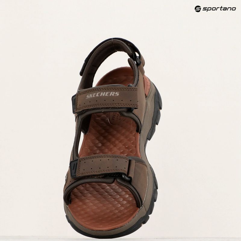 Pánske sandále SKECHERS Tresmen Hirano chocolate 14