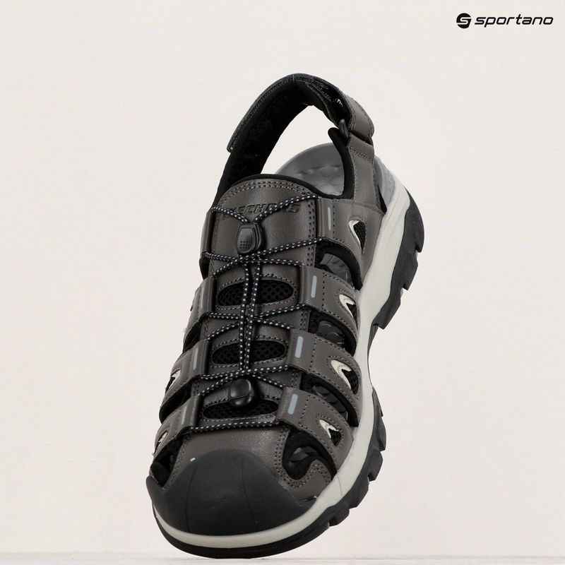 Pánske sandále SKECHERS Tresmen Outseen sivé 15