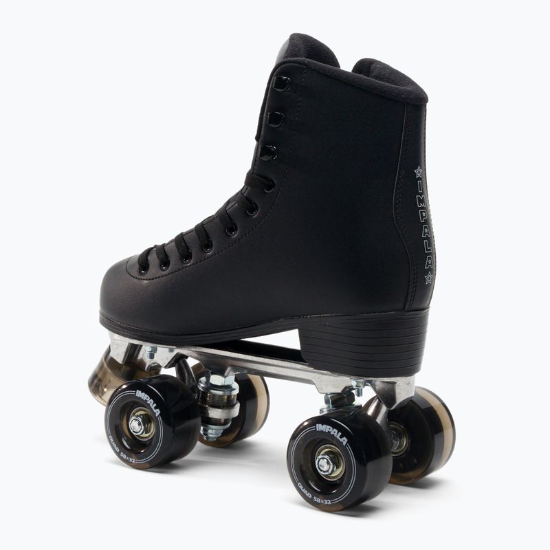 IMPALA Quad Skate dámske kolieskové korčule čierne IMPROLLER1 2