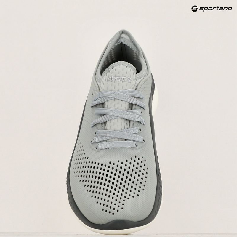 Topánky Crocs LiteRide 360 Pacer light grey/slate grey 9