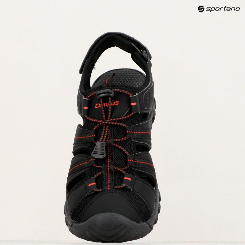 Pánske trekové sandále CampuS Carlit black/red 9