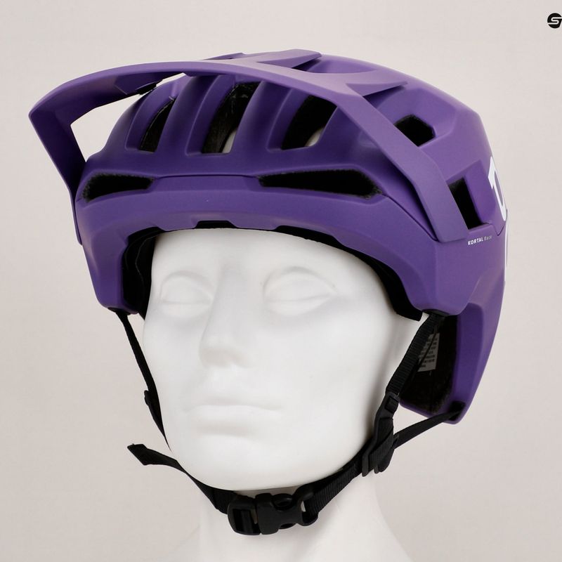 Cyklistická prilba POC Kortal Race MIPS purple/uranium black metallic matt 10