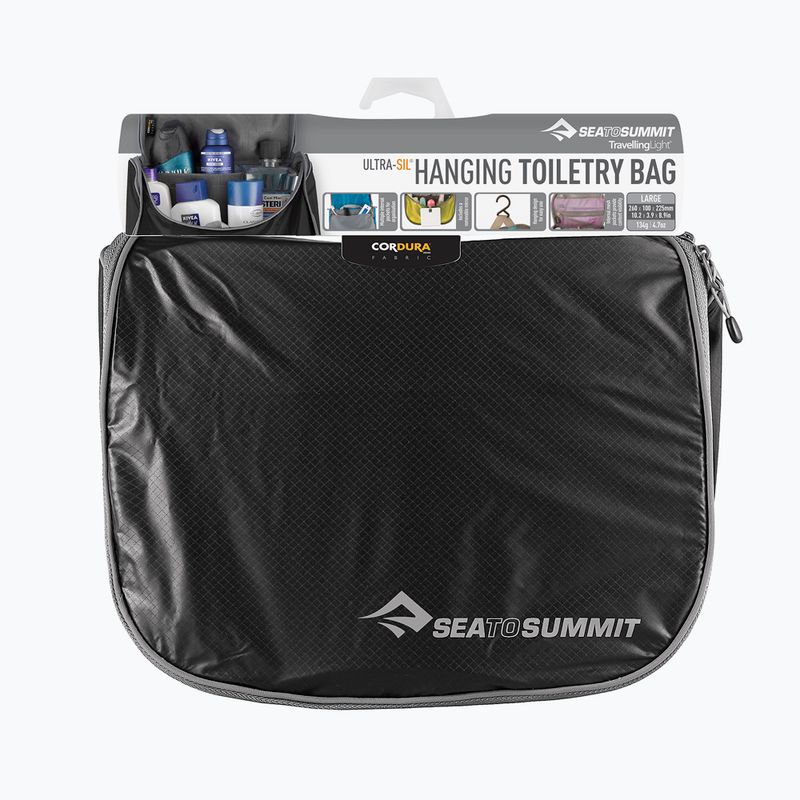 Sea to Summit Hanging Toiletry hiking bag black ATLHTBSBK 4