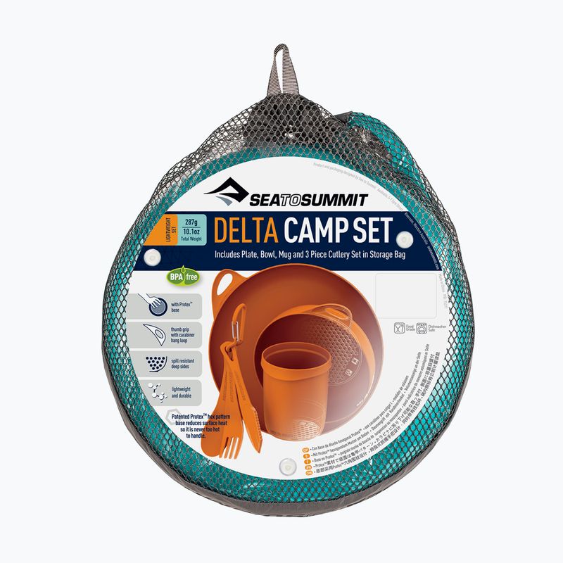 Sea to Summit Delta Camp Hiking Dish Set modrá ADSETPB 6