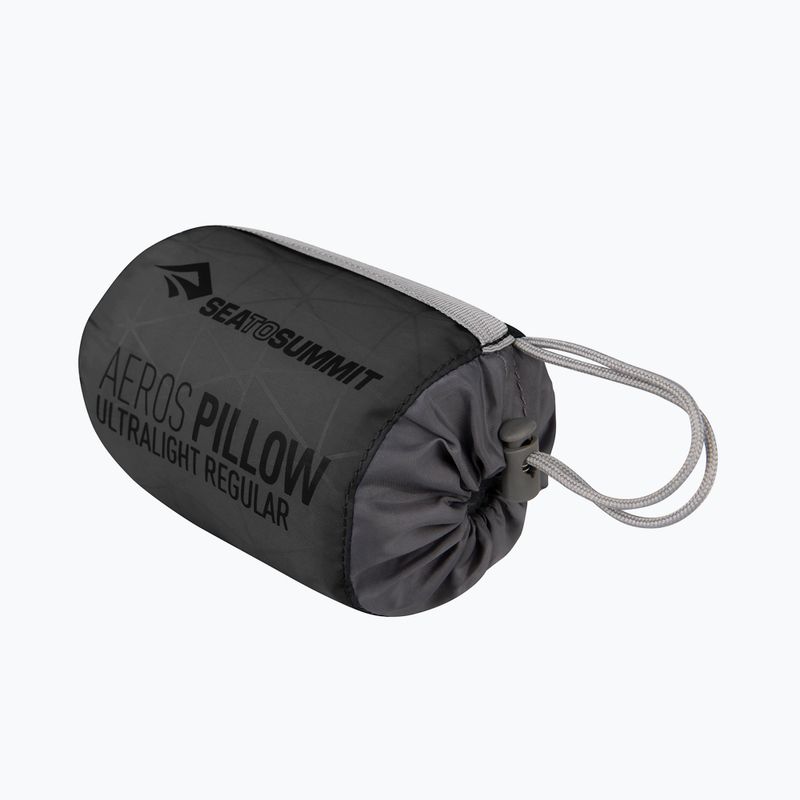 Sea to Summit Aeros Ultraľahký cestovný vankúš Regular grey APILULRGY 4