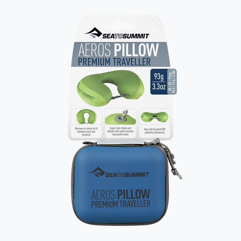 Turistický vankúšSea to Summit Aeros Premium Traveller navy blue 6