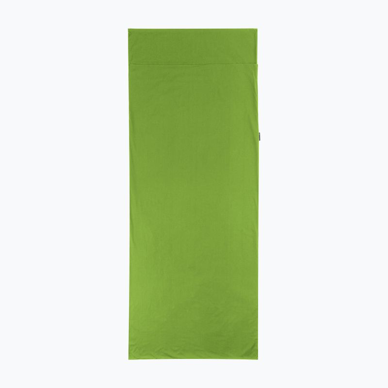 Vložka do spacieho vaku Sea to Summit Premium Cotton Traveller zelená AYHAOSGN