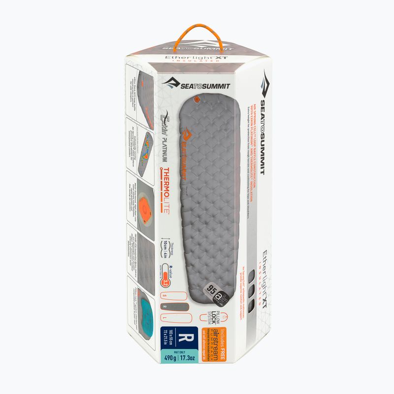 Nafukovacia karimatka Sea to Summit Ether Light XT Insulated Mat Regular grey AMELXTINS_R 6