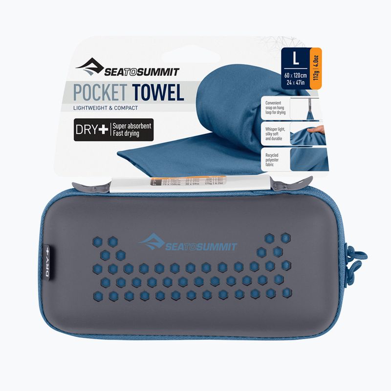 Rýchloschnúci uterák Sea to Summit Pocket Towel ACP071051-060215 moonlight 3