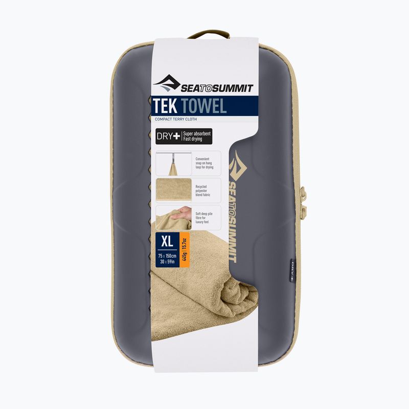 Rýchloschnúci uterák Sea to Summit Tek Towel XL desert 3