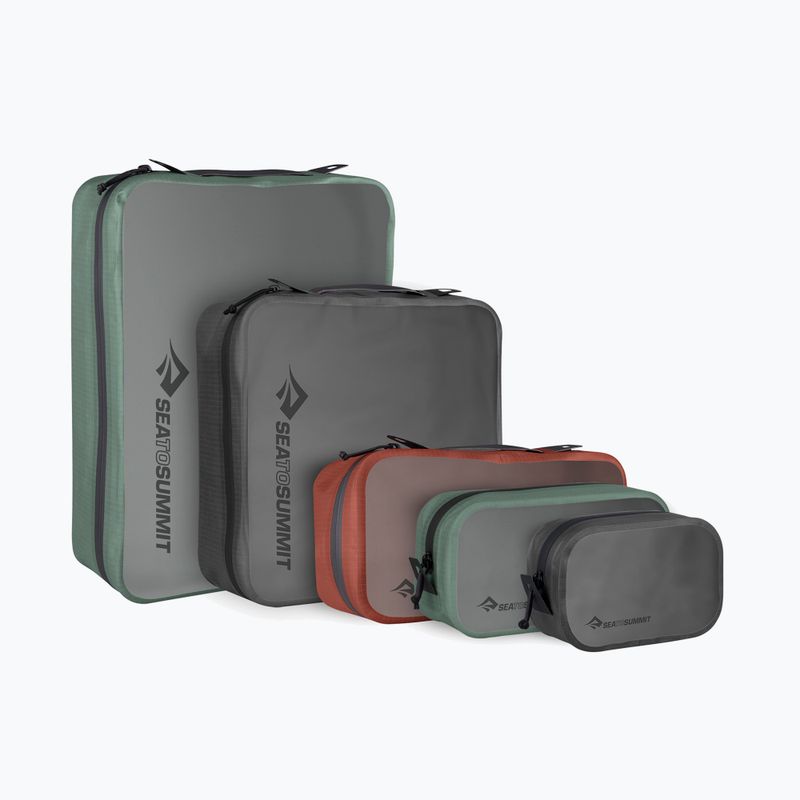 Cestovný organizér Sea to Summit Hydraulic Packing Cube M picante 2