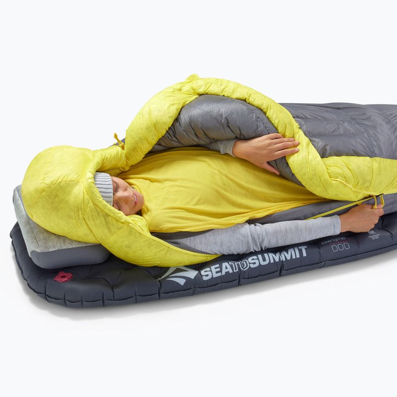 Spací vak Sea To Summit Spark Down -9C|15F Regular grey / tellow 11