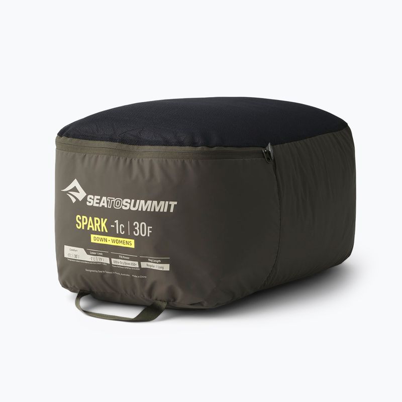 Spací vak Sea To Summit Spark Down -9C|15F Regular grey / tellow 12