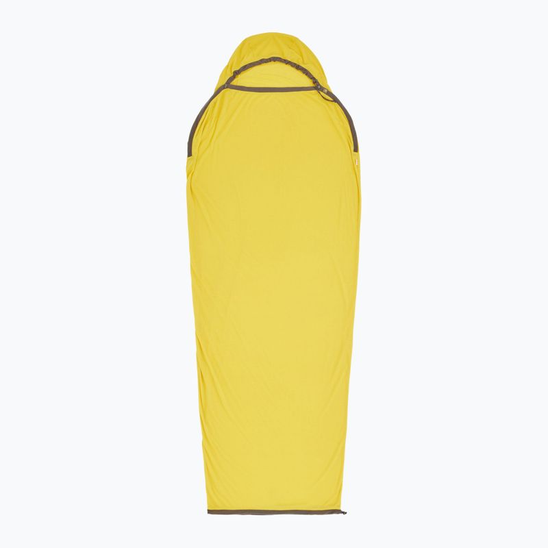 Vložka do spacieho vaku Sea to Summit Reactor Sleeping Bag Liner Mummy compact yellow