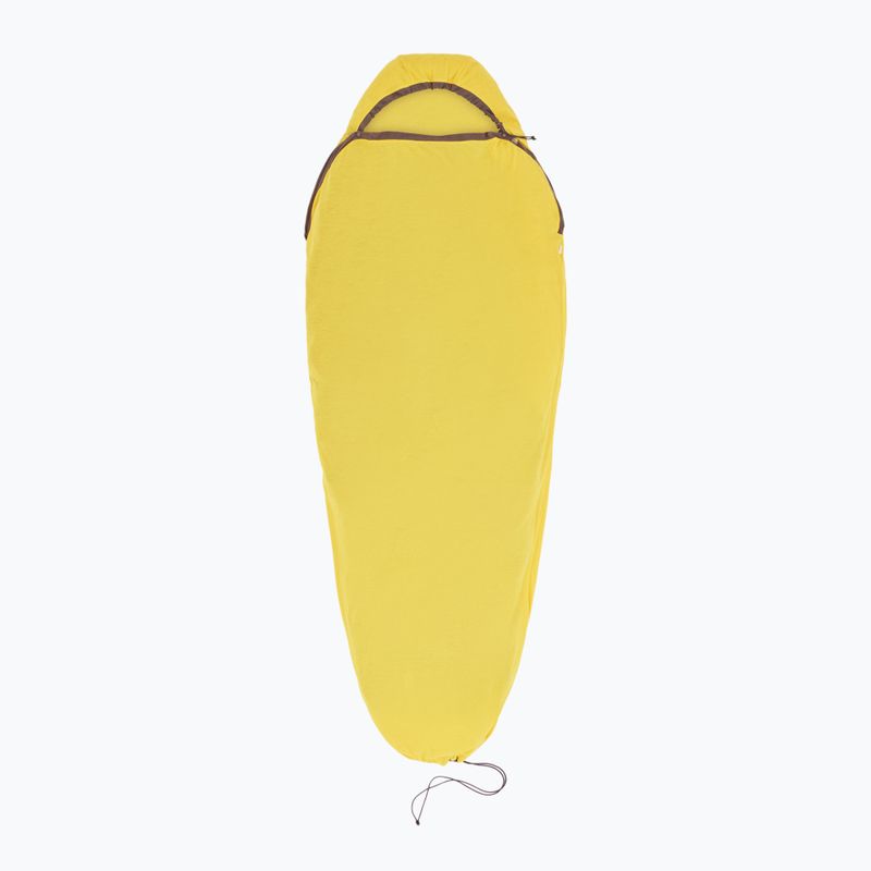 Vložka do spacieho vaku Sea to Summit Reactor Sleeping Bag Liner Mummy compact yellow 2