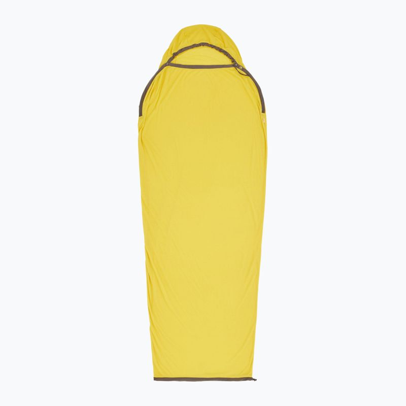 Vložka do spacieho vaku Sea to Summit Reactor Sleeping Bag Liner Mummy standard yellow