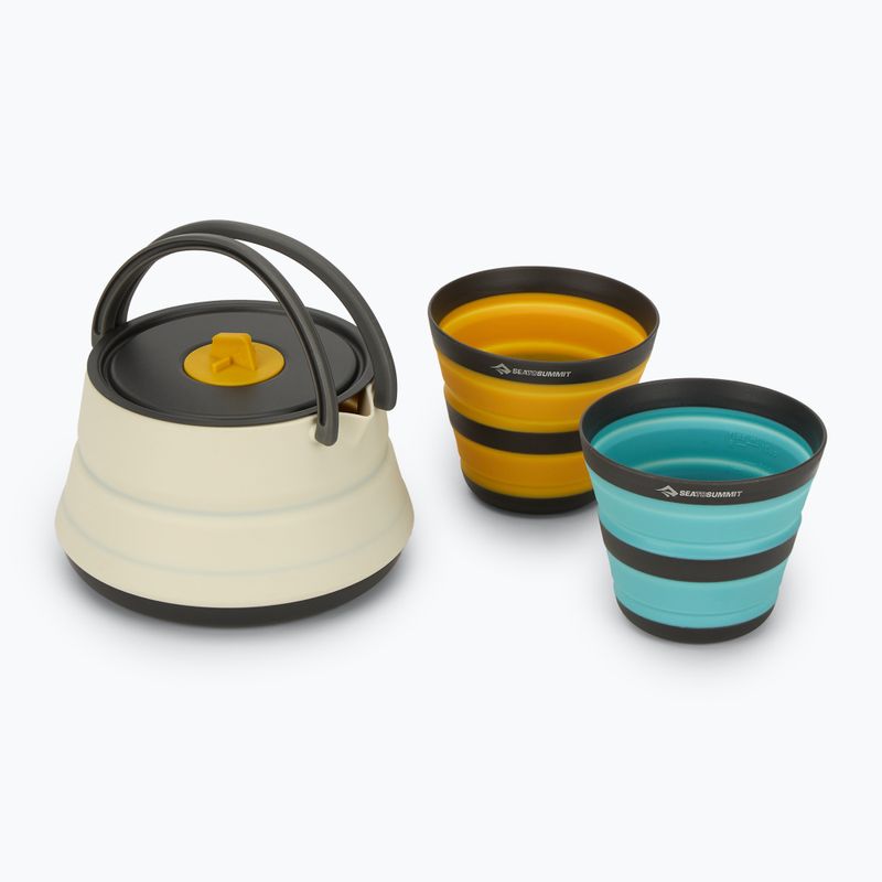 Cestovná sada riadu Sea To Summit Frontier UL Collapsible Kettle Cook 1,1 l
