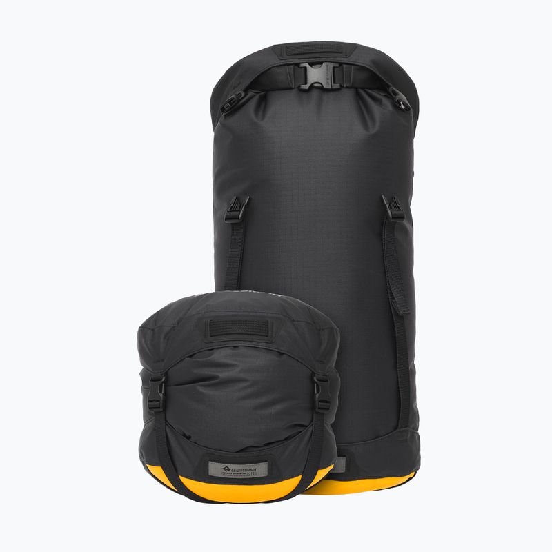 Nepremokavý kompresný vak  Sea to Summit Evac Compression Dry Bag HD 20 l jet black 4