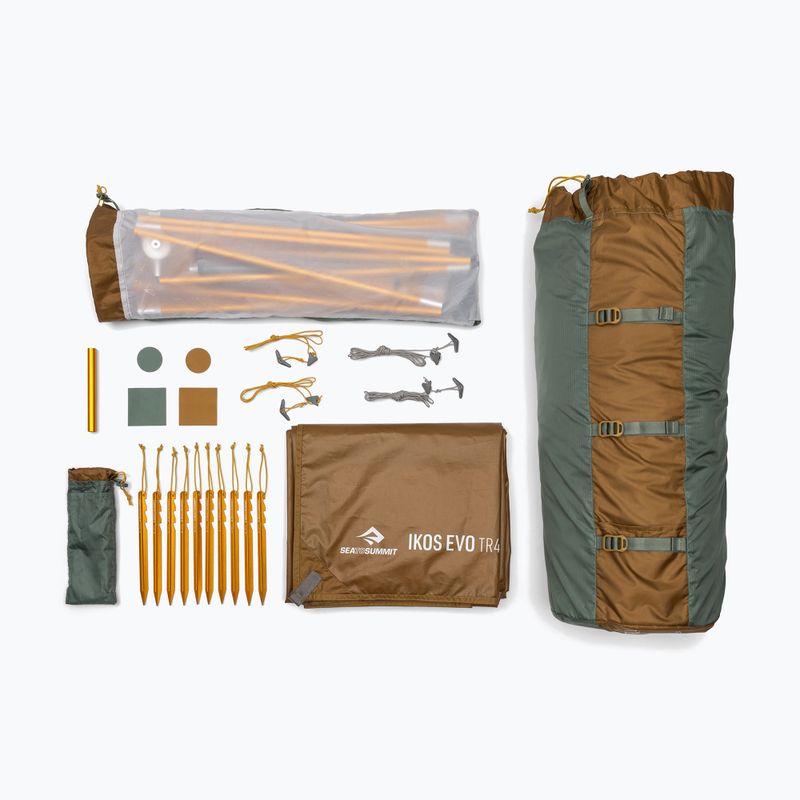 Kempingový stan pre 4 osoby Sea to Summit Ikos Evo Tent 4 laurel wreath 12