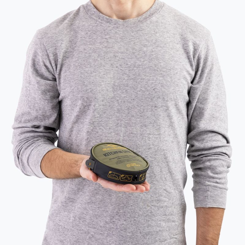 Turistické umývadlo Sea to Summit Kitchen Sink 20 l burnt olive 5