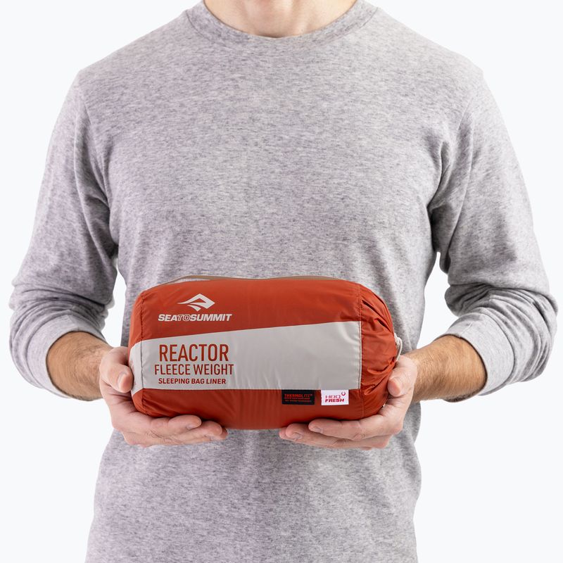 Vložka do spacáku Sea To Summit ReacTor Fleeceweight picante 5