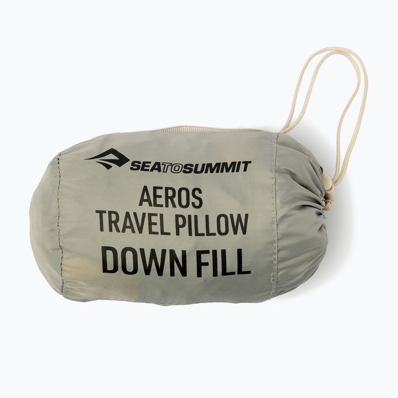 Cestovný vankúš Sea To Summit Aeros Down Travel neutral grey 5