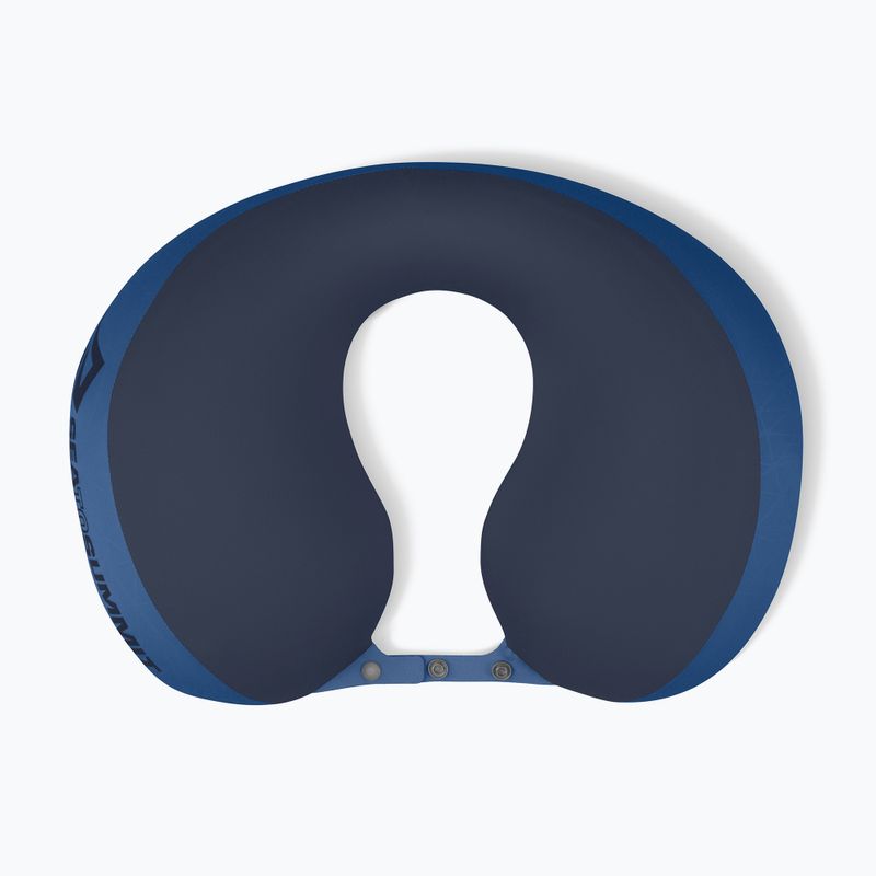 Cestovný vankúš Sea To Summit Aeros Premium Travel navy peony 2