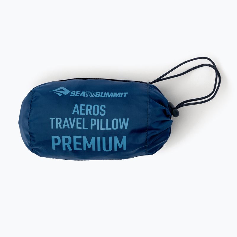 Cestovný vankúš Sea To Summit Aeros Premium Travel navy peony 5