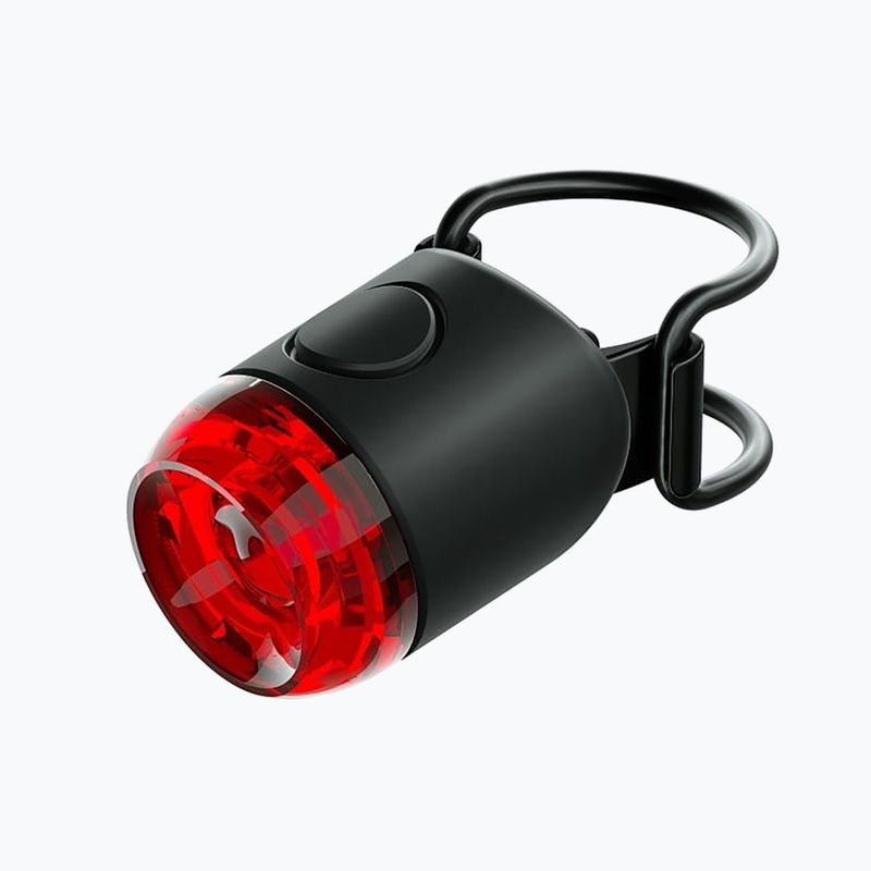 Zadné svetlo na bicykel Knog Black plug