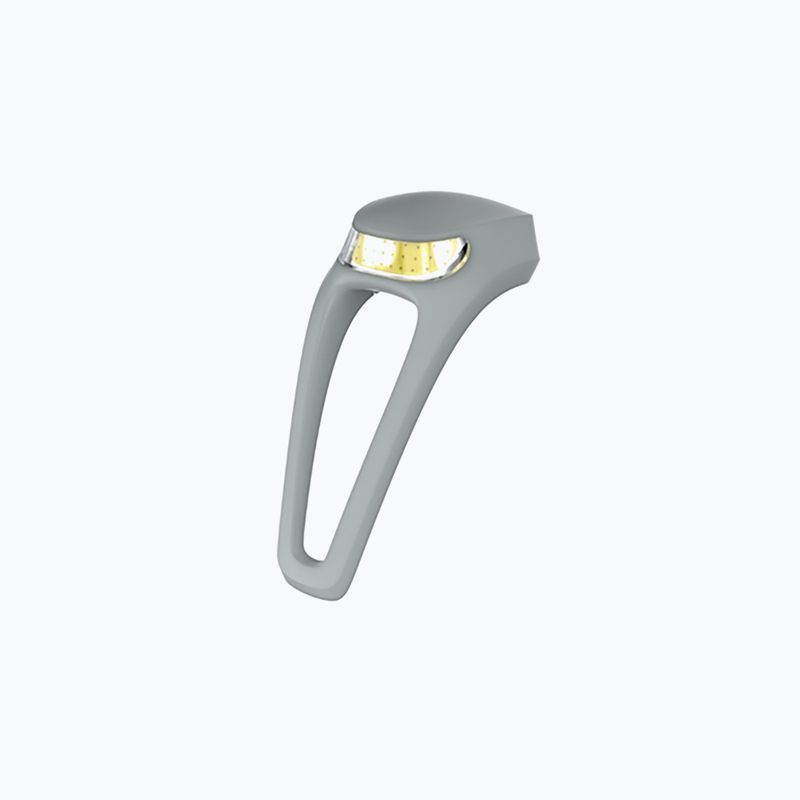 Predná cyklistická lampa Knog Frog V3 šedá 1391