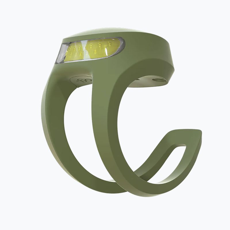 Svetlo na bicykel predné  Knog Frog V3 zielona
