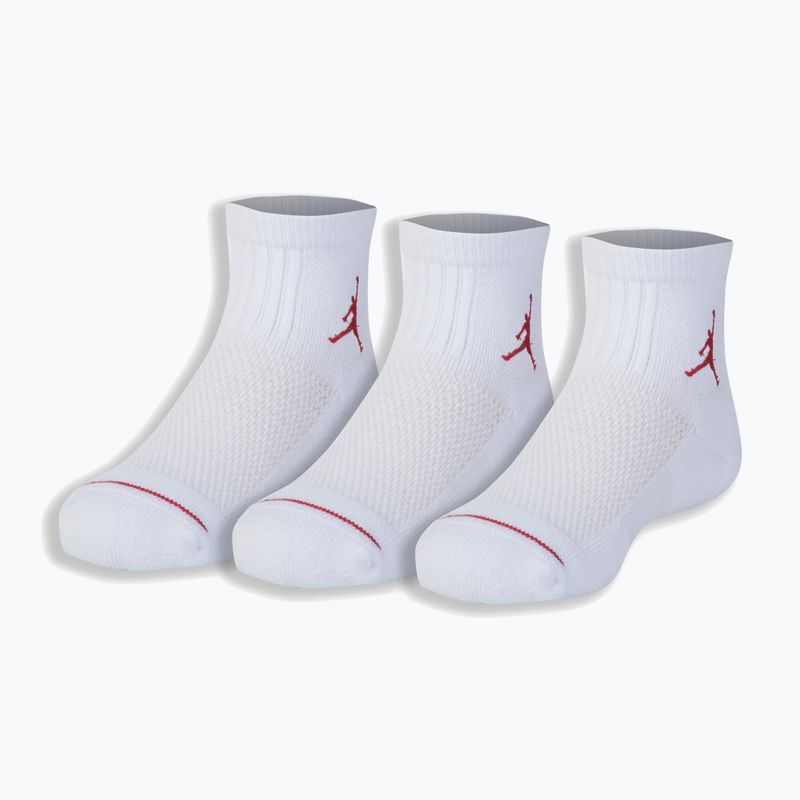 Detské ponožky Air Jordan Jumpman Quarter 3 pairs white 2