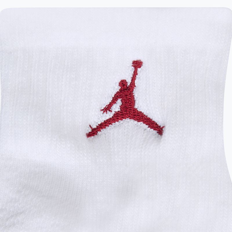 Detské ponožky Air Jordan Jumpman Quarter 3 pairs white 3