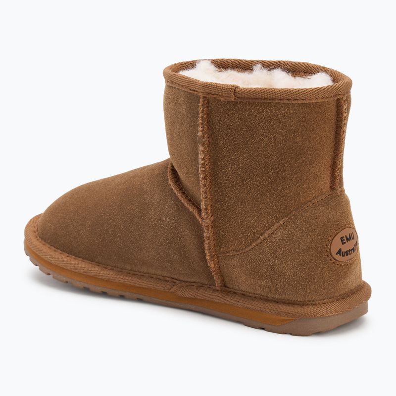 Detské snehové topánky Emu Australia Wallaby Mini chastnut 3