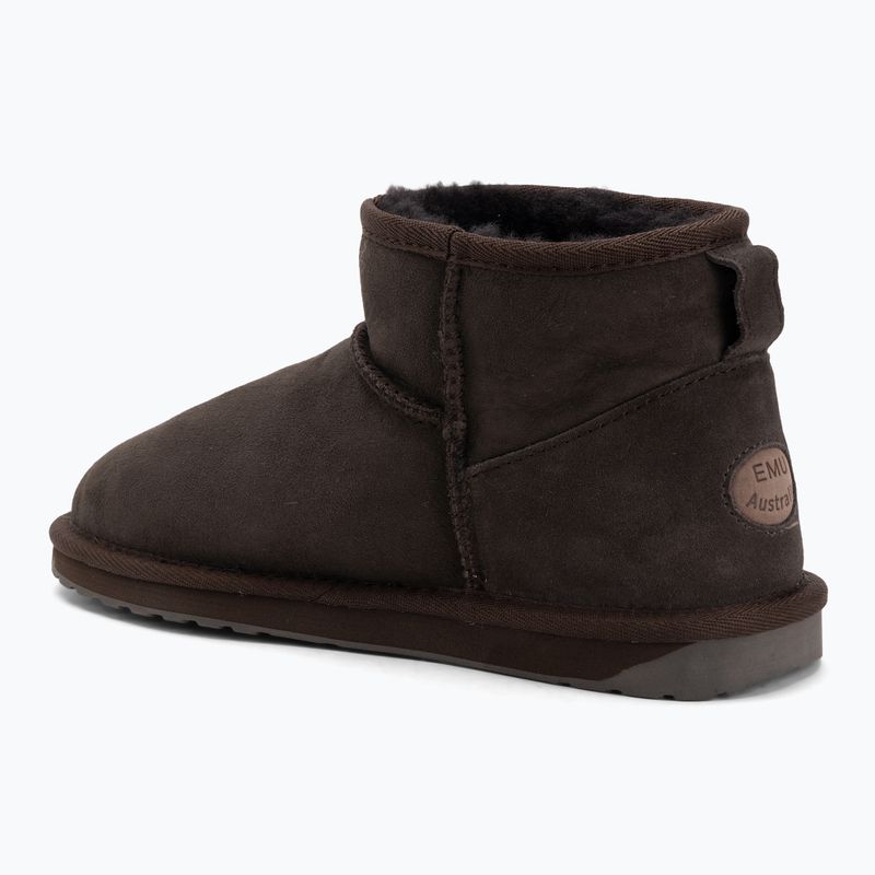 Dámske snehové topánky EMU Australia Stinger Micro chocolate 3