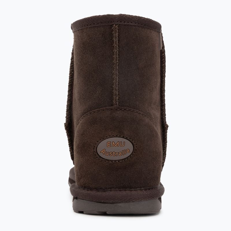 Snehové topánky EMU Australia Wallaby Mini Teens chocolate 6