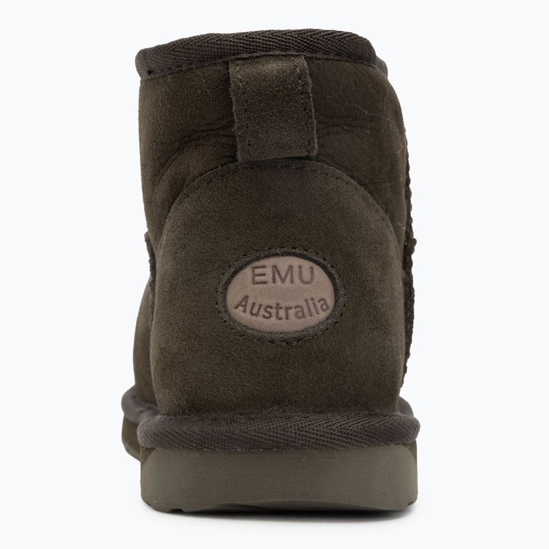 Dámske snehové topánky EMU Australia Stinger Micro dark olive 6