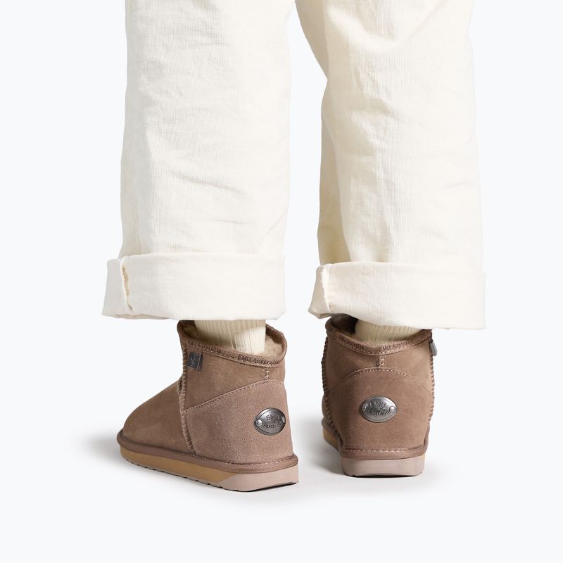 Dámske snehové topánky EMU Australia Platinum Slim Darling mushroom 9