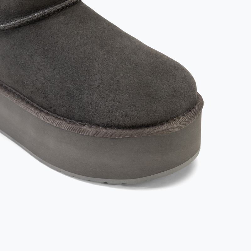 Dámske snehule EMU Australia Stinger Micro Flatform charcoal 7