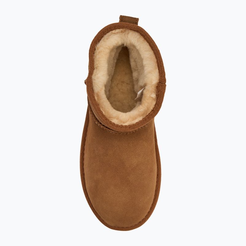 Dámske snehule EMU Australia Stinger Micro Flatform chestnut 5