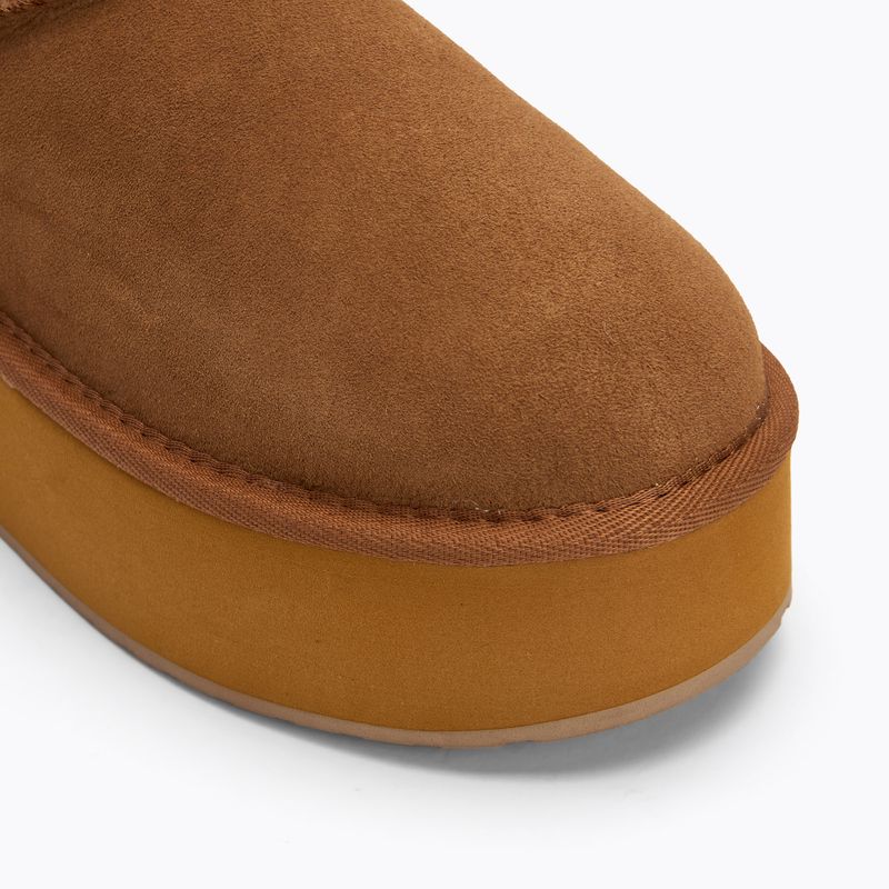 Dámske snehule EMU Australia Stinger Micro Flatform chestnut 7