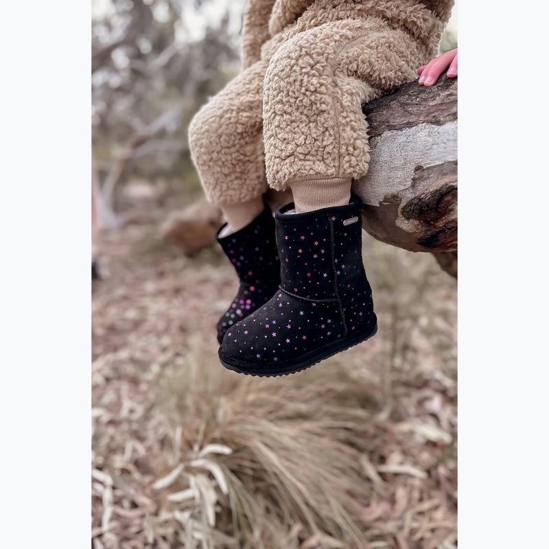 Detské snehové topánky EMU Australia Sparkle Brumby black 10