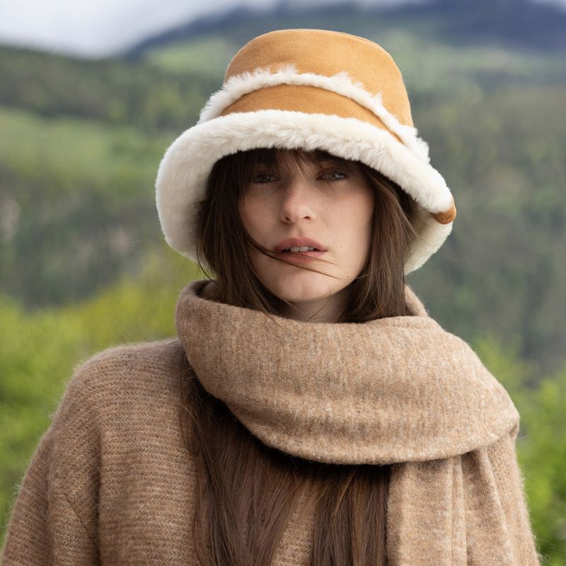 Dámsky klobúk EMU Australia Sheepskin chestnut 6