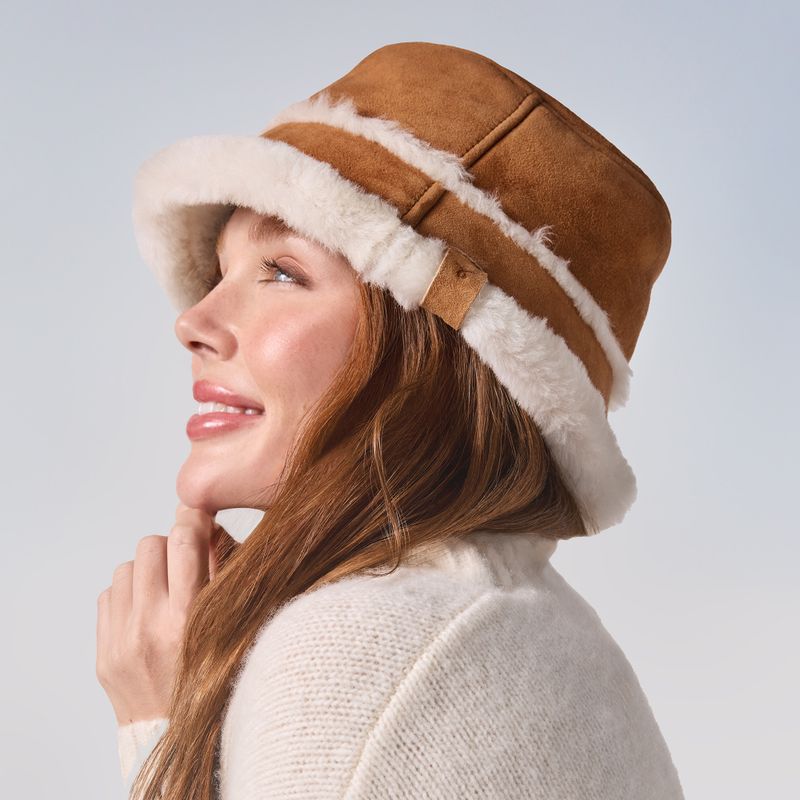 Dámsky klobúk EMU Australia Sheepskin chestnut 8
