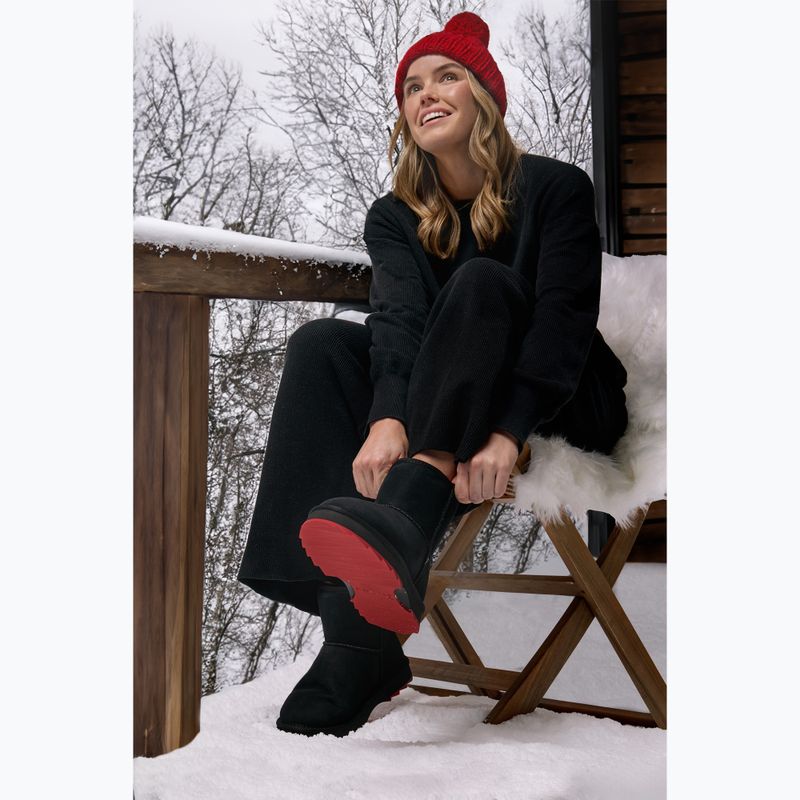 Dámske snehové topánky EMU Australia Sharky Mini black/cherry 14