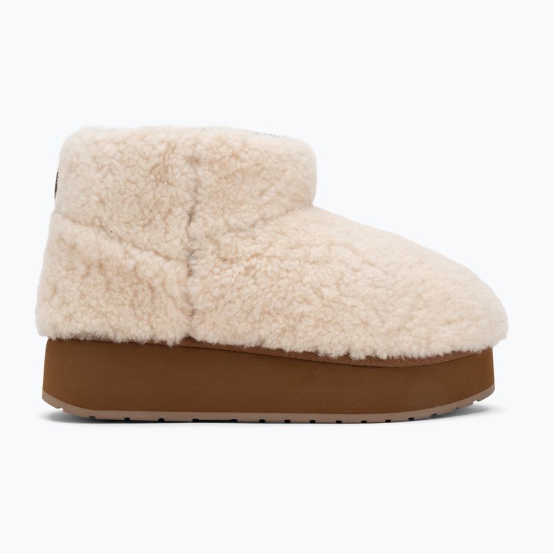 Dámske snehové topánky Emu Australia Stinger Micro Flatform Teddy natural 2
