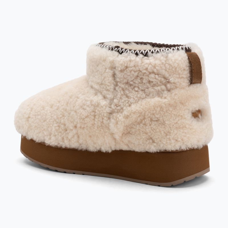 Dámske snehové topánky Emu Australia Stinger Micro Flatform Teddy natural 3