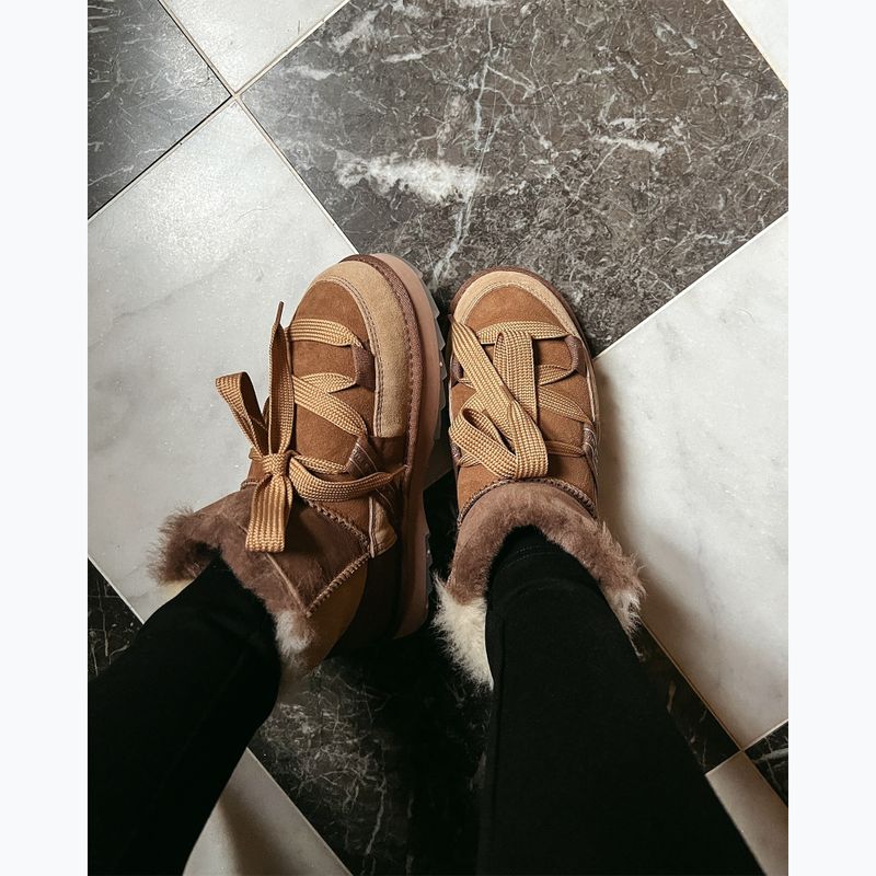 Dámske snehové topánky EMU Australia Blurred Micro Patchwork mushroom 8