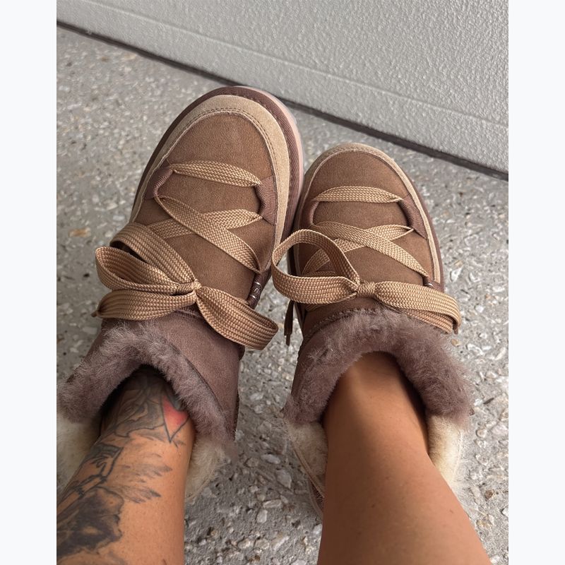 Dámske snehové topánky EMU Australia Blurred Micro Patchwork mushroom 9