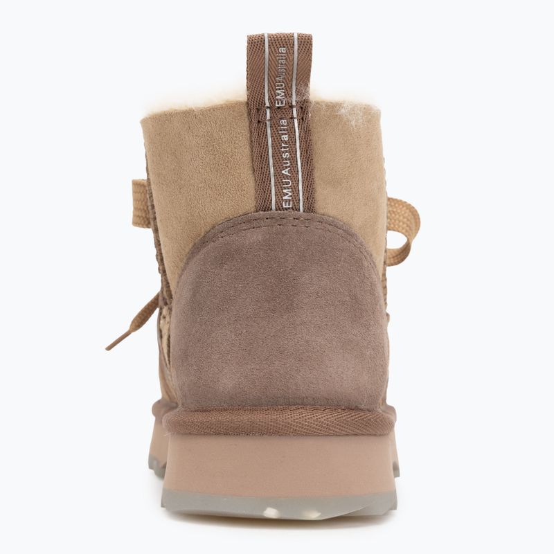 Dámske snehové topánky EMU Australia Blurred Micro Patchwork mushroom 6